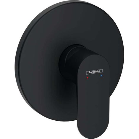 Hansgrohe - Unterputz-Duscharmatur, schwarz matt 72667670ROZ1 (1/5)