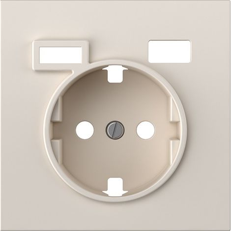 Tapa para Schuko con 2 USB A y C arena mate serie Simon 360 (1/5)