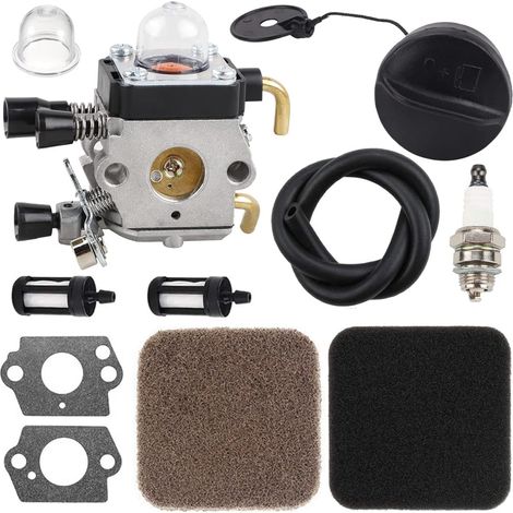 Carburateur Filtre à air Bouchon de Carburant pour Stihl FS80R FS85 FS85R FS80 FS72 FS74 FS75 FS76 FS85RX HS72 HS74 HS75 HS76 HS80 HS85 HL75 FH75 FC75 FC85 KM80 HT70 HT75 Coupe-Bordures (1/5)