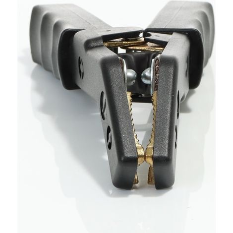 ELMAG Polklemme (schwarz -) - Messing, 400 A, L=170 mm, f. EUROSTART 1300/2000 sowie START 700-1000 (1/2)