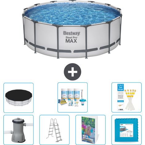 Bestway Steel Pro MAX Rund - 427x84 cm - 8-teilig S536