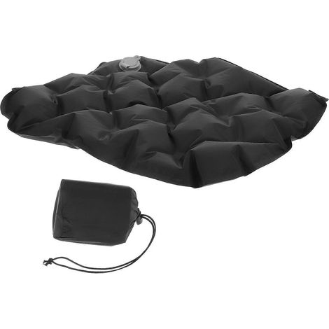 Coussin de siège gonflable pour voyage en extérieur (lot de 4) - Confortable, léger, pratique et pliable (1/5)