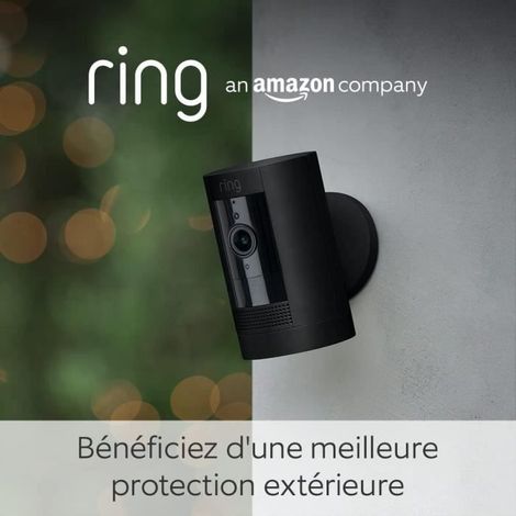 Caméra Extérieure Sans Fil (Stick Up Cam) Caméra De Surveillance Wifi Hd Sur Batteries, Audio Bidirectionnel, Détection De M[H118]