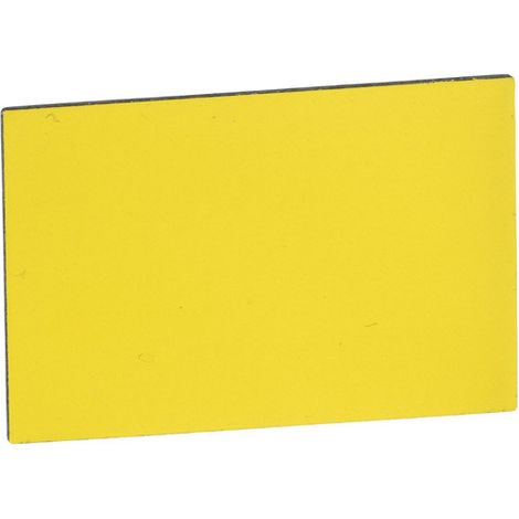 SCHNEIDER ELECTRIC ZBY5102 PLAQUETTE DE REPÉRAGE (L X L) 27 MM X 18 MM SANS BLANC, JAUNE 1 PC(S) (1/2)