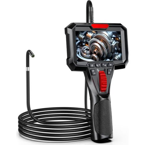 Mit Bildschirmmodellen, Durchmesser 6,2 mm, Einzellinse, 360-Grad-Endoskoprichtung, Autoreparatur, 4,3-Zoll-Bildschirm.