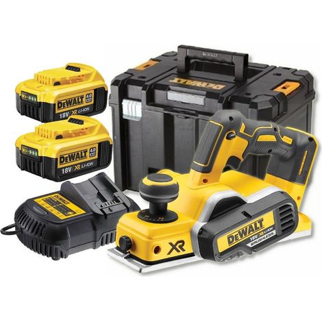 Dewalt DCP580 M2 18v XR Cordless Brushless Planer + 2 x 4.0ah Batt, Charger + Bag (1/5)