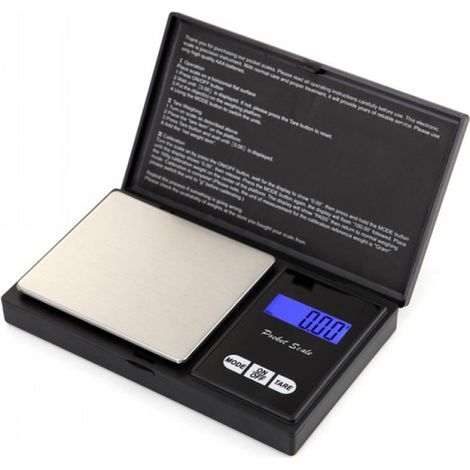 Balance de précision 500g/0.01g, écran LCD rétroéclairé, unités g/dwt/ct/gn (1/5)