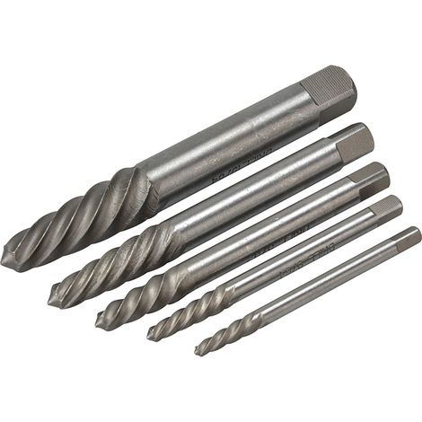Teng SE05 SE05 Screw Extractor Set, 5 Piece TENSE05 (1/2)