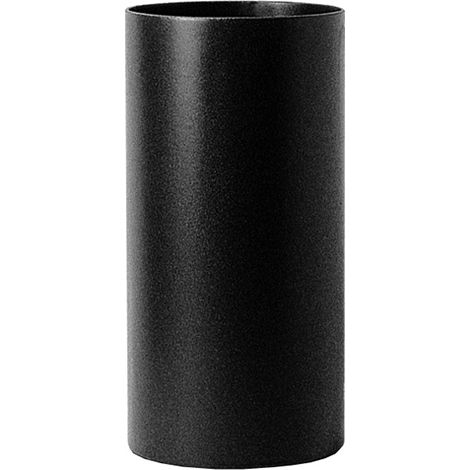 Botín hembra/hembra DN 150 esmaltado 600 grados estufa de leña tubo negro CE Hecho en Italia