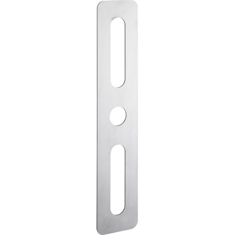 Plaque de propreté, 60x302mm, rectangulaire, inox - Intelock (1/2)