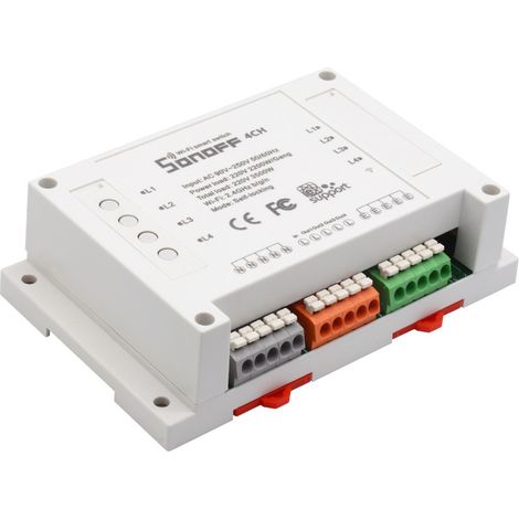 Interruptor Wifi 4CH R2 Sonoff