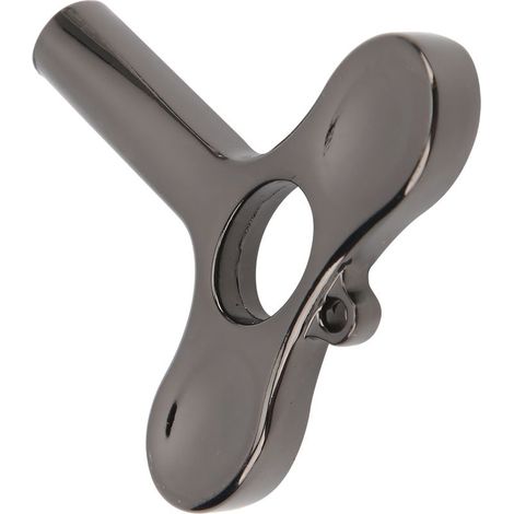 Clé de réglage en T pour tambours, 5.5mm, outil de serrage pour baguettes et peaux (Noir) (1/5)