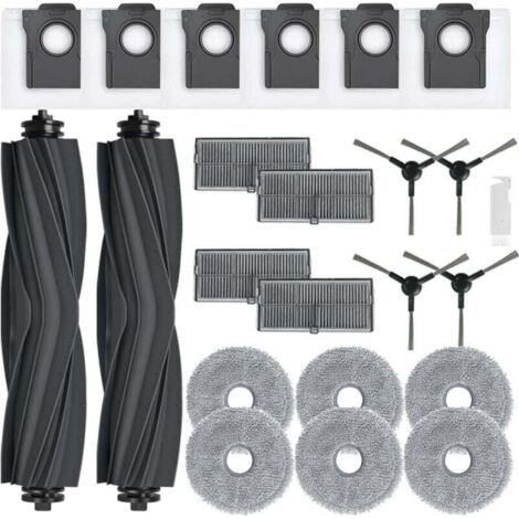 Accessory kit for Dreame L10s Ultra Gen 2/ L10s Pro Ultra Heat/ L40 Ultra AE/ X30 Ultra/Mova E30 Ultra, 2 Main Brushes, 6 Dust Bags, 6 Mop Pads, 4 Filters, 4 Side Brushes (1/4)