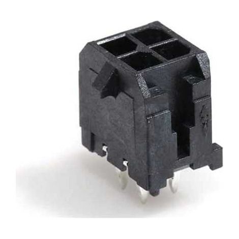 Connecteur Micro Fit femelle 2X2 Voies PCB