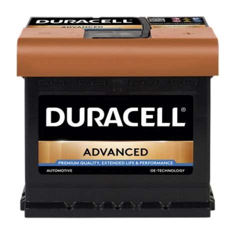 Duracell – Batterie de voiture 12V 50Ah 450A – Plomb Calcium sans entretien – Longueur 210mm – Démarrage fiable en conditions extrêmes