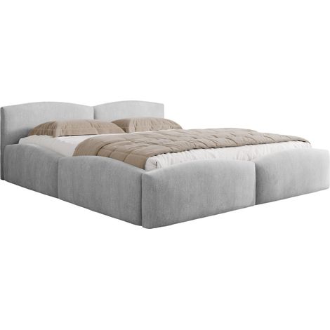 Cama TrendyNest Titis, Lumo 65, Doble, 140x200, Tapiz, Somieres, 158x222x78cm