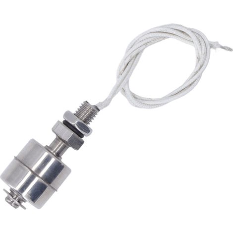 Contrôleur de niveau d'eau à flotteur 5 MPa, capteur de niveau en acier inoxydable, course de 10 mm, 0-220 V, longueur 45 mm (1/5)