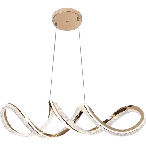 CEILING LAMP CHANDELIER REA G154-CP ZŁOTA GOLD (1/5)