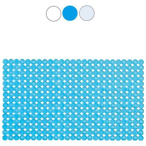 Alfombra de bañera Rondo' Blanca, 72x36 cm, Xtra 10530