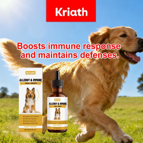 Gouttes de soins à base de plantes pour chiens - Nourrissent et protègent le corps de votre animal pour son confort, sa vitalité et ses bienfaits nutritionnels - 60 ml (1/5)