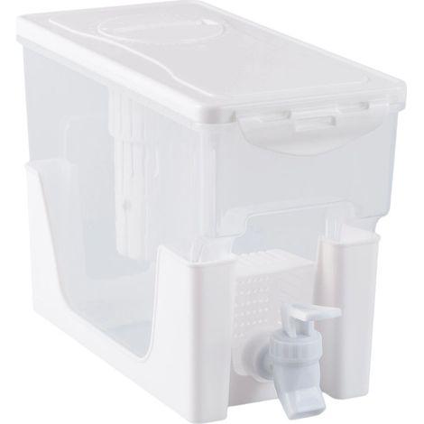 3.5L Plastic Refrigerator Cold Water Drink Beverage Dispenser with Base (1/5)