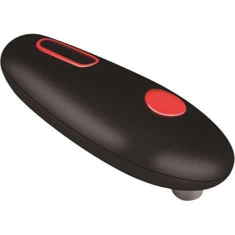 Ouvre-boîte électrique automatique sans bords coupants pour personnes âgées, gadget de cuisine à piles, utilisation facile d'une seule main (1/5)