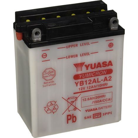 BATTERIA YUASA YB12AL-A 12V 12 Ah