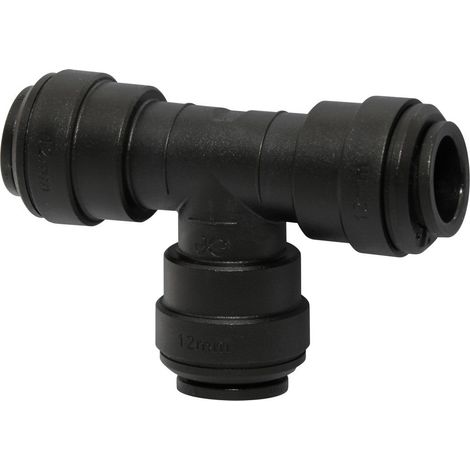 John Guest Speedfit 12mm Union Tee - Pm0212E (Pack Of 10) (1/3)
