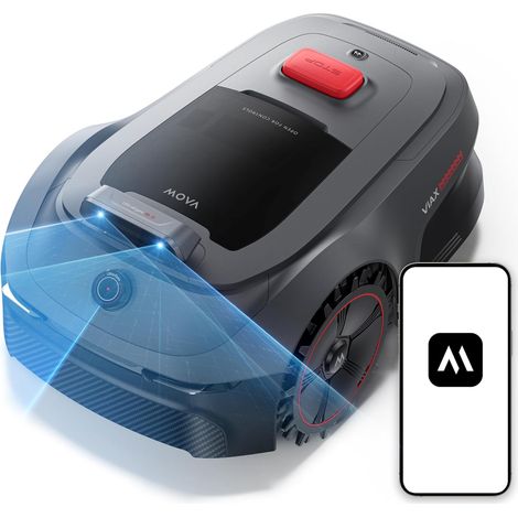 MOVA ViAX 500 – Robot tagliaerba fino a 500 m², AI UltraEyes™, percorso a U, versione UE