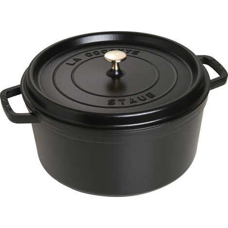 STAUB La Cocotte Casseruola, Ghisa, Nero, 30 cm (1/5)