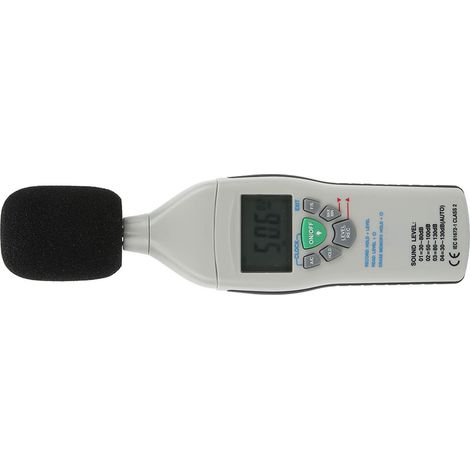 Digitales Schallpegelmessgerät DT-815 mit LCD-Hintergrundbeleuchtung, Handgerät, Dezibel-Lärmmessgerät, Messbereich 30 dB – 130 dB (1/5)
