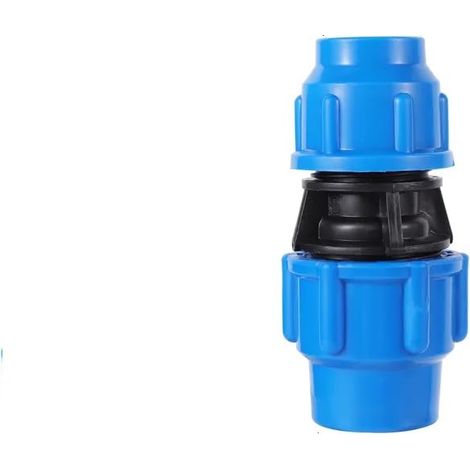 Connecteur droit réducteur pour tuyau PE, Coupleur réducteur de 20 mm à 25 mm pour tuyau en plastique, connexion rapide pour arrosage de jardin et agriculture (1 pièce) (1/5)