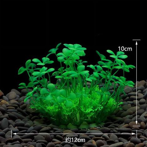 Plante Aquariophile - Décoration en Plastique pour Aquarium - Fonds d'Aquarium - 1 Pièce (1/5)