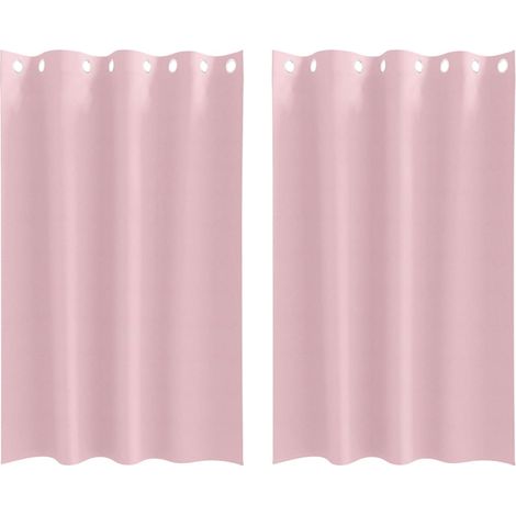 Maison Exclusive - Verdunkelungs-Vorhänge mit Ringen 2 pcs Babyro