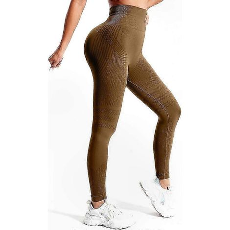 3D-Leggings für Damen mit hohem Bund, Anti-Cellulite-Yogahosen, formende Kompressions-Fitnesstights, Sporttights mit fortschrittlicher Stütztechnologie (1/5)