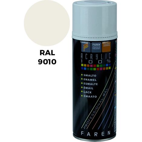 PintyPlus Evolution Sprühfarbe RAL 9010 Pure Satin White 520cc