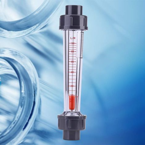Type de Tube débitmètre LZS-15 Type de Tube en Plastique débitmètre Liquide 100-1000L/H débitmètre d'eau précision (1/5)