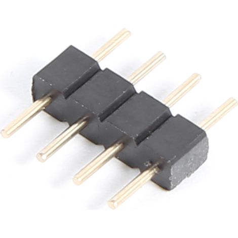 Packung mit 10 4-poligen Stecker-Buchsen-Steckverbindern für SMD 3528 5050 LED-Streifen, Verlängerungskabel (1/5)