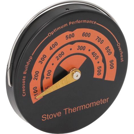 Thermomètre magnétique pour poêles à bois et à gaz, indicateur de température de surface, prévention de la surchauffe, 0 °C à 500 °C (1/5)