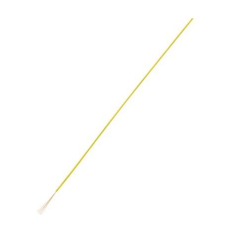 TRU COMPONENTS 1572463 Fil de câblage LiFY 1 x 0.25 mm² jaune 10 m (1/2)