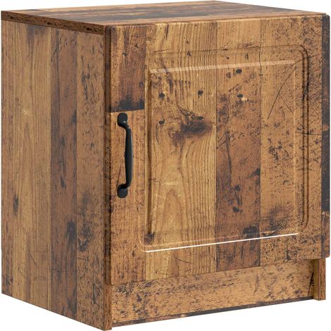 Nachttisch Altholz 43 x 34,5 x 47 cm Holzwerkstoff vidaXL