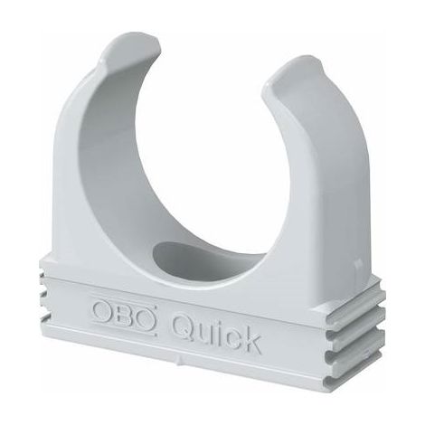 Kabelschelle obo-bettermann quick-schelle m25 hellgrau 1 Stk
