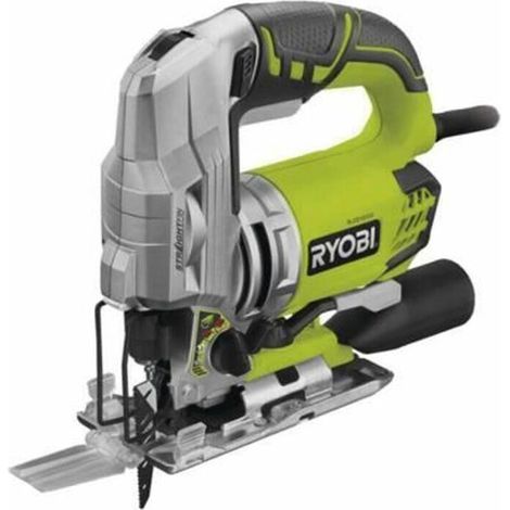 RYOBI - Sierra de calar 680 W - 500-3 100 cp/min - 105 mm madera + estuche, boquilla de aspiración, 5 hojas y llave hexagonal - RJS1050-KA5 (1/4)