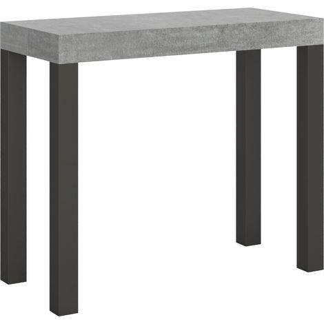 Consolle da parete allungabile EVERYDAY SMALL Noce 10 posti (1/4)