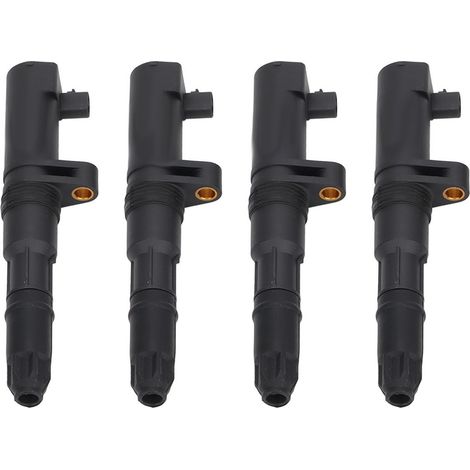Lot de 4 Bobines d'Allumage Compatibles Renault Clio Mégane Scénic Duster Kangoo Haute Performance Remplacement Direct (1/5)