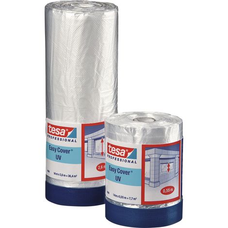 tesa 04369-00010-02 Abdeckfolie tesa Easy Cover® 4369 Transparent (L x B) 14 m x 1.4 m 1 St.