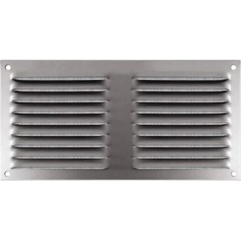 Autogyre 3127609110200 Griglia di ventilazione in alluminio 200x100 mm