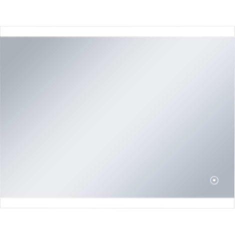 Maison Exclusive - Espejo de pared de baño con LED y sensor tácti