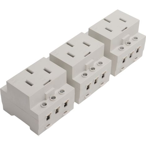 Steckdosen-Timer, flammhemmendes Material, hohe Überlastfähigkeit, einfache Installation, elektrische Steckdose 440VAC30‑425 (3 Stück) (1/5)
