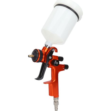 Pistolet de pulvérisation pneumatique à atomisation élevée, pression 1,52,5 bar, diamètre de la buse 1,3 mm, interface G1/4 pouce. (1/5)